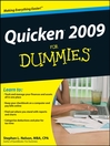 Quicken 2009 For Dummies® (eBook)